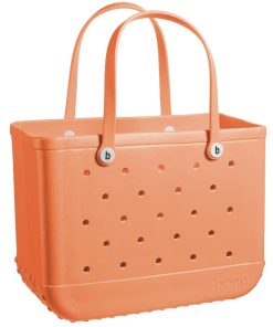 BOGG BAG - Original, Extra Large Tote Bag - Creamsicle Dreamsicle - 19in L x 9in W x 14in H - Lightweight, Washable, Durable - All Purpose EVA - for Beach, Pool, Boat, Work, Sports