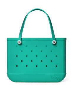 BOGG BAG - Original, Large Tote Bag - Cabana Boy, White Buttons - 19in L x 9in W x 14in H - Lightweight, Washable, Durable - All Purpose EVA