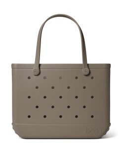 BOGG BAG - Original, Large Tote - Driftwood - 19in L x 9in W x 14in H - Beach, Pool, Boat, Sports - All Purpose EVA - Lightweight, Washable, Durable