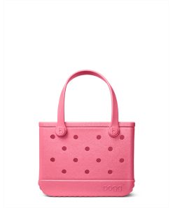 BOGG BAG - Bitty, Small Tote - Watermelon Shimmer - 11in L x 4.5in W x 8.5in H - Beach, Pool, Boat, Work, Sports - All Purpose EVA - Lightweight, Washable, Durable