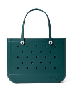 BOGG BAG - Original, Extra Large Tote Bag - Hooked on a Tealing - 19in L x 9in W x 14in H - Lightweight, Washable, Durable - All Purpose EVA - for Beach, Pool, Boat, Work, Sports