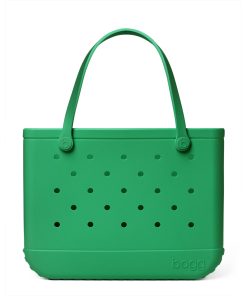 BOGG BAG - Original, Large Tote - Green With Envy - 19in L x 9in W x 14in H - Beach, Pool, Boat, Sports - All Purpose EVA - Lightweight, Washable, Durable
